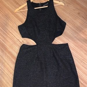 MINKPINK cutout black dress